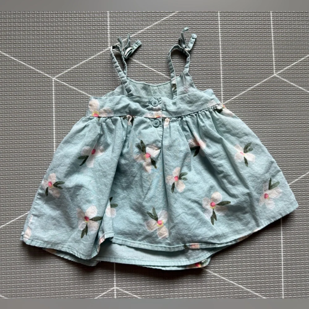 Osh kosh|Baby girl summer dress in floral print•••cotton sundress 3M,boho girly